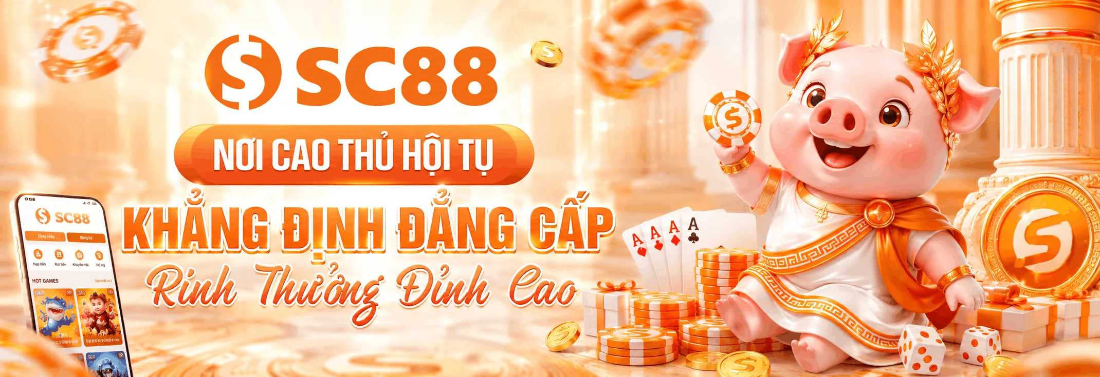 SC88 khẳng định đăng cấp rinh thưởng đỉnh cao
